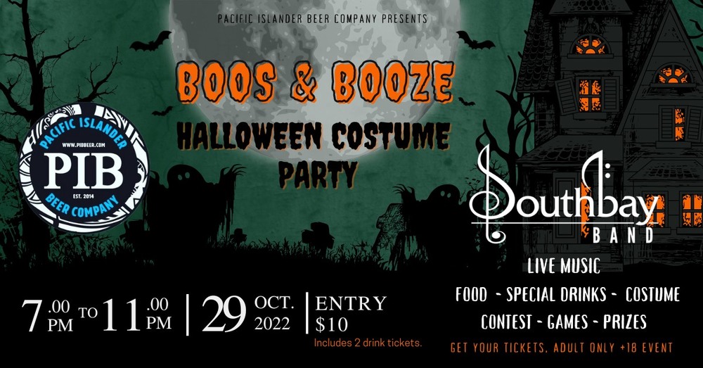 Join Us for a Spooktacular Boos and Booze Halloween Party