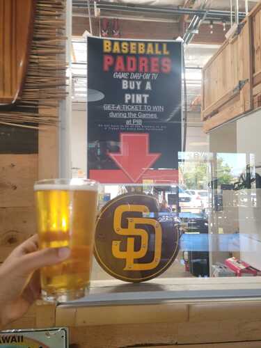 PIB and Padres game.